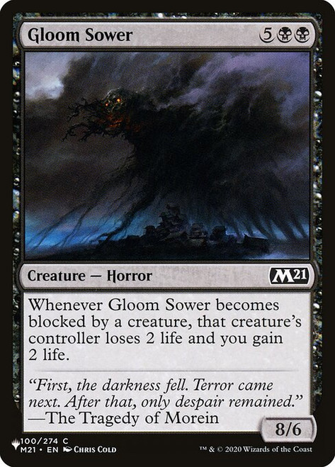 Gloom Sower (PLST) (#M21-100)