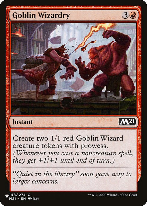 Goblin Wizardry (PLST) (#M21-148)