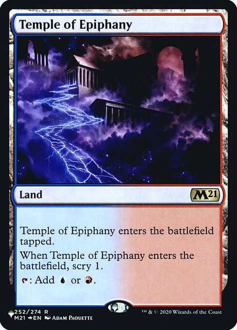 Temple of Epiphany (PLST) (Foil) (#M21-252)