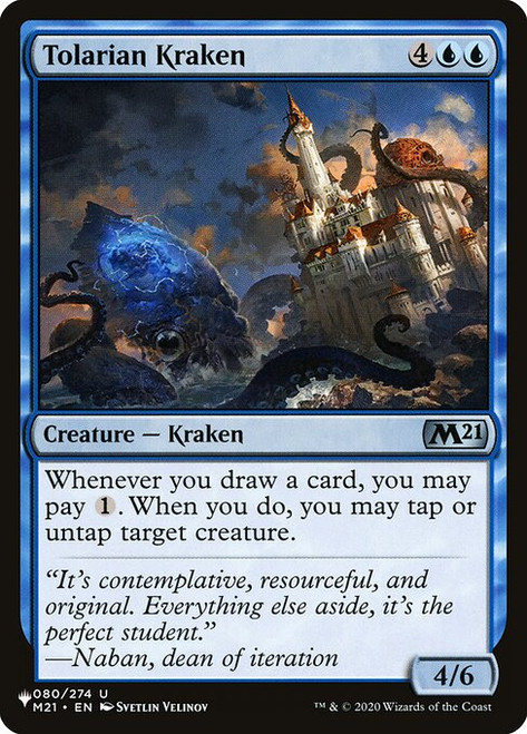 Tolarian Kraken (PLST) (#M21-80)