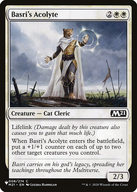 Basri's Acolyte (PLST) (#M21-8)