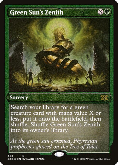 Green Sun's Zenith (2X2) (FoilEtched) (#461)