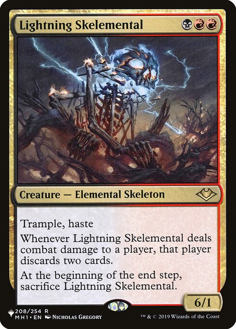 Lightning Skelemental (PLST) (#MH1-208)