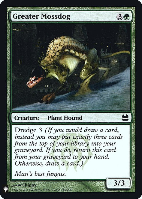 Greater Mossdog (PLST) (Foil) (#MMA-146)