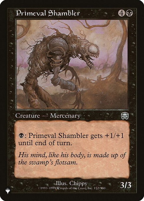 Primeval Shambler (PLST) (#MMQ-152)