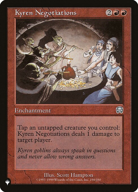Kyren Negotiations (PLST) (#MMQ-198)