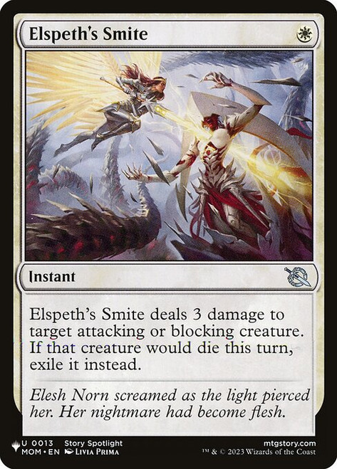 Elspeth's Smite (PLST) (#MOM-13)