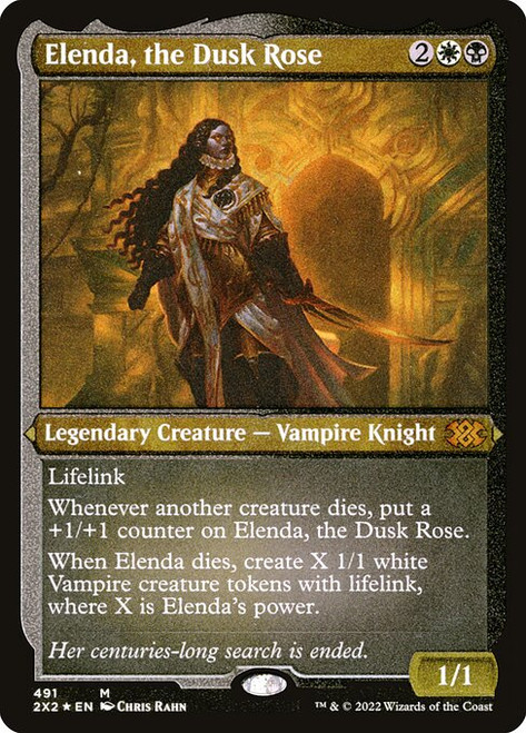 Elenda, the Dusk Rose (2X2) (FoilEtched) (#491)