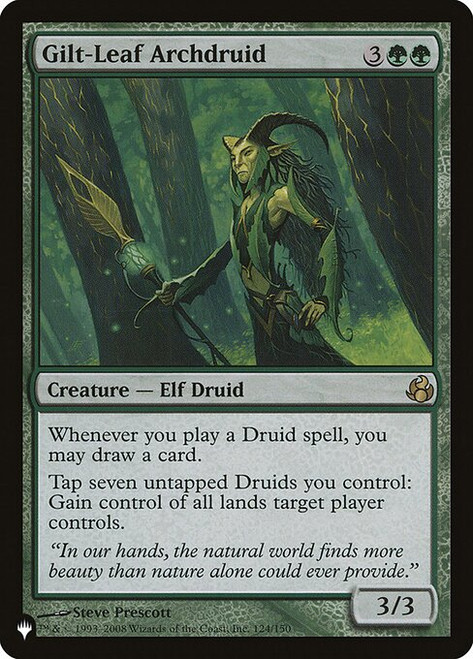 Gilt-Leaf Archdruid (PLST) (#MOR-124)