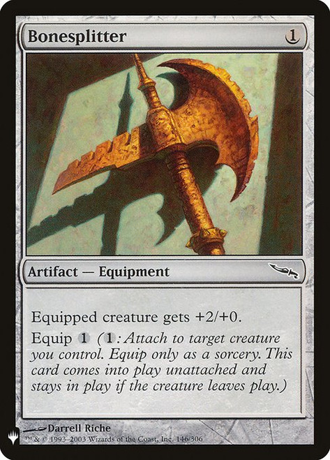 Bonesplitter (PLST) (#MRD-146)