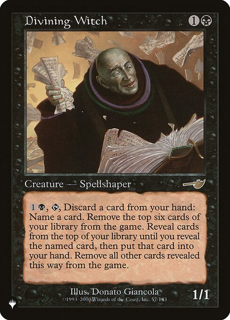 Divining Witch (PLST) (#NEM-57)