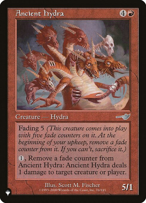Ancient Hydra (PLST) (#NEM-76)