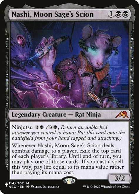 Nashi, Moon Sage's Scion (PLST) (#NEO-114)