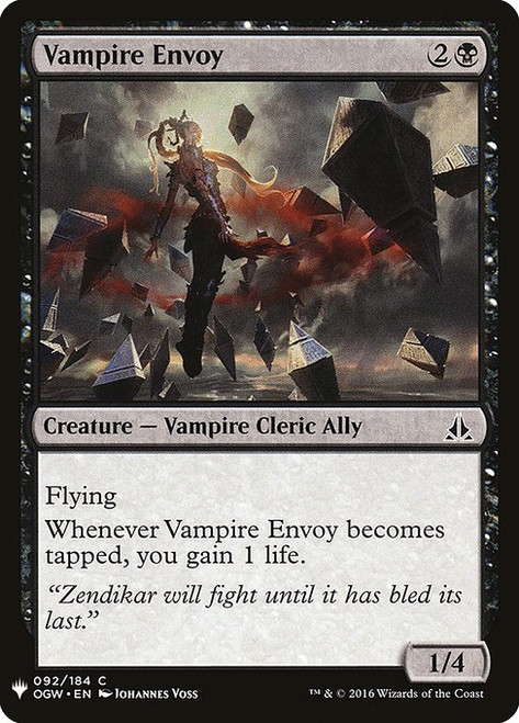 Vampire Envoy (PLST) (#OGW-92)