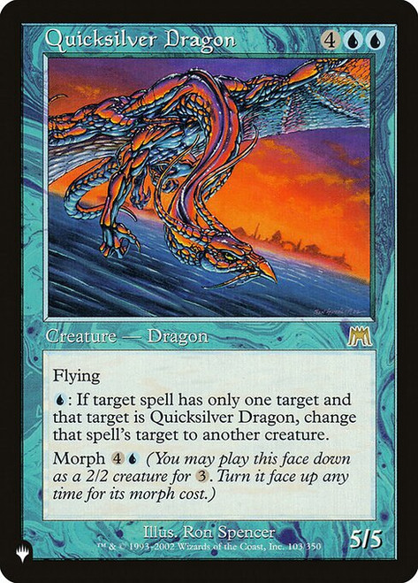 Quicksilver Dragon (PLST) (#ONS-103)