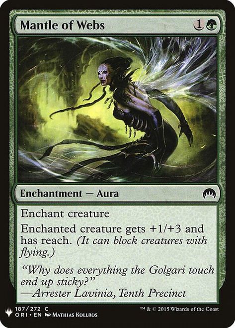 Mantle of Webs (PLST) (#ORI-187)