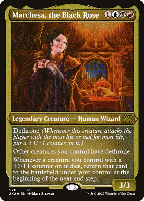 Marchesa, the Black Rose (2X2) (FoilEtched) (#520)