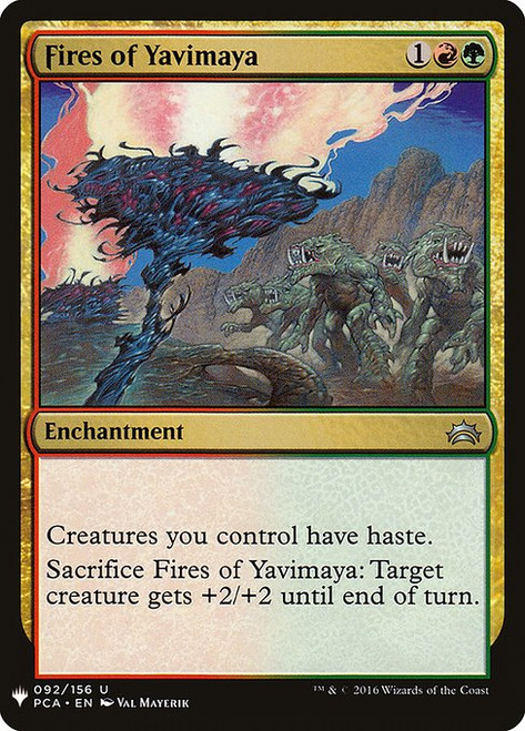 Fires of Yavimaya (PLST) (#PCA-92)