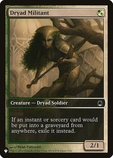 Dryad Militant (PLST) (Full Art) (#PRTR-214)