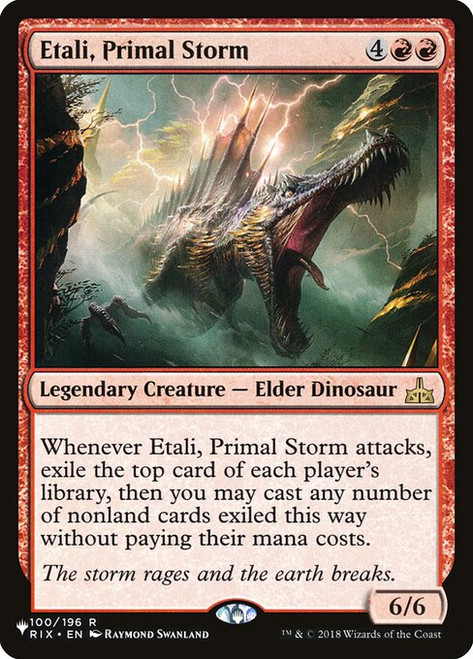 Etali, Primal Storm (PLST) (#RIX-100)