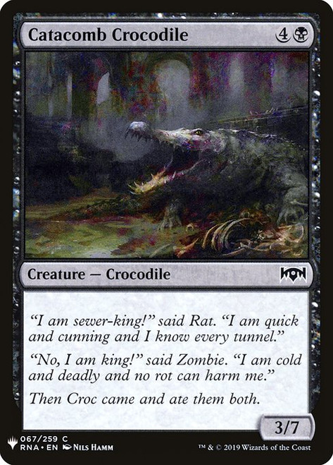Catacomb Crocodile (PLST) (#RNA-67)