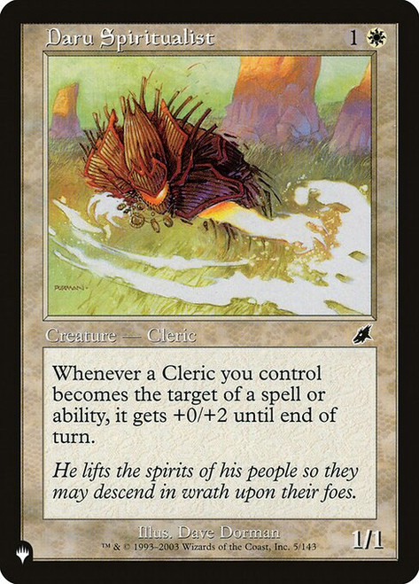 Daru Spiritualist (PLST) (#SCG-5)