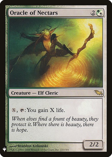 Oracle of Nectars (PLST) (#SHM-233)