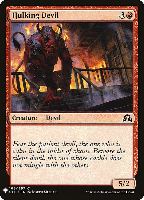 Hulking Devil (PLST) (#SOI-165)