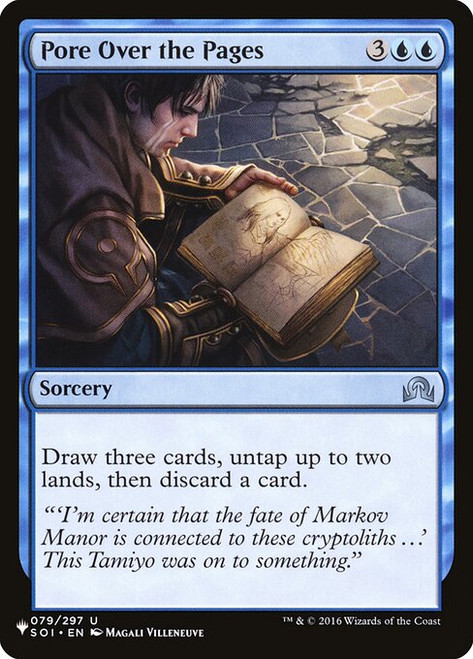 Pore Over the Pages (PLST) (#SOI-79)