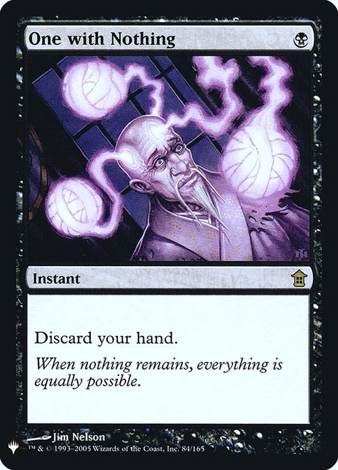 One with Nothing (PLST) (Foil) (#SOK-84)