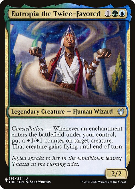 Eutropia the Twice-Favored (PLST) (#THB-216)