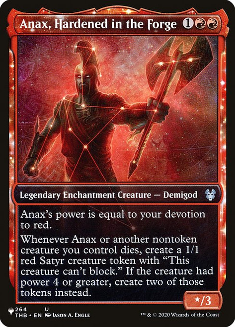 Anax, Hardened in the Forge (PLST) (Full Art) (#THB-264)