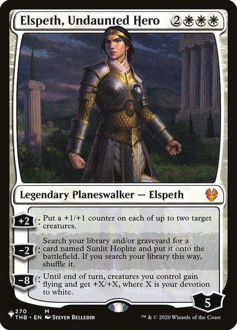 Elspeth, Undaunted Hero (PLST) (#THB-270)
