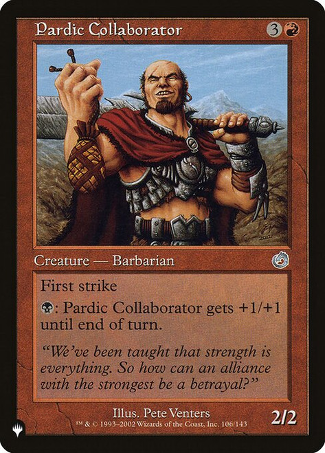 Pardic Collaborator (PLST) (#TOR-106)