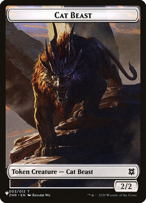 Cat Beast (PLST) (Full Art) (#TZNR-3)