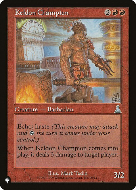 Keldon Champion (PLST) (#UDS-90)
