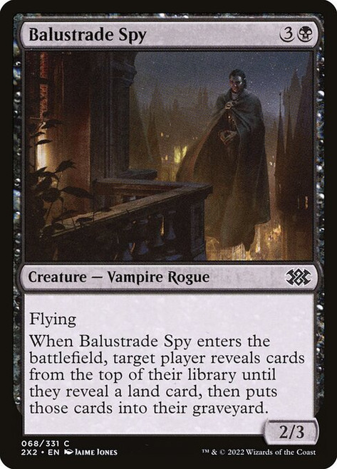 Balustrade Spy (2X2) (Foil) (#68)