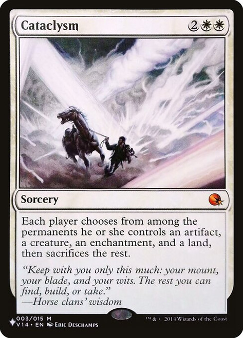 Cataclysm (PLST) (#V14-3)
