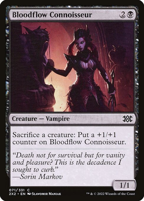 Bloodflow Connoisseur (2X2) (Foil) (#71)