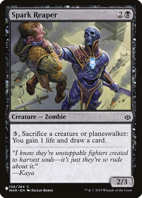 Spark Reaper (PLST) (#WAR-106)