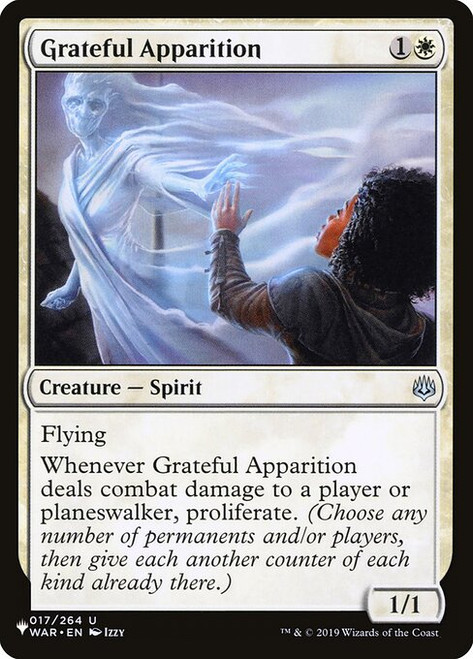 Grateful Apparition (PLST) (#WAR-17)