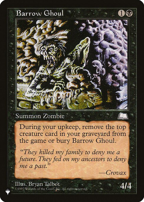 Barrow Ghoul (PLST) (#WTH-61)