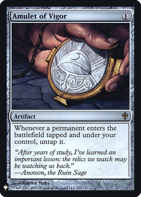 Amulet of Vigor (PLST) (Foil) (#WWK-121)