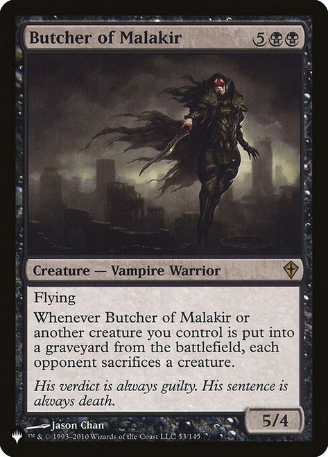 Butcher of Malakir (PLST) (#WWK-53)