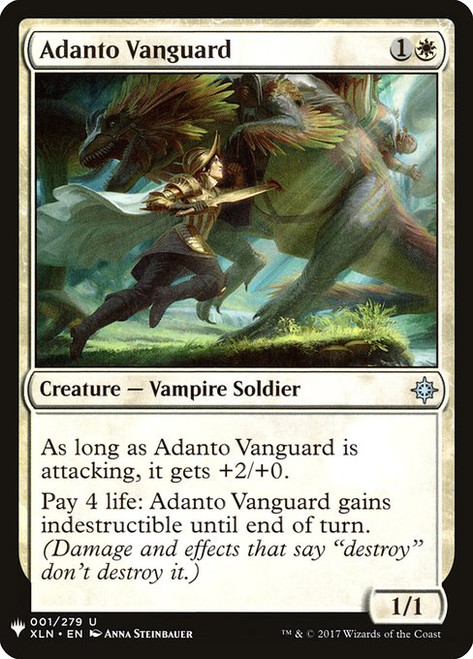 Adanto Vanguard (PLST) (#XLN-1)