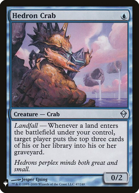 Hedron Crab (PLST) (#ZEN-47)