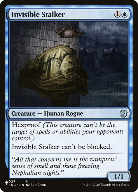 Invisible Stalker (PLST) (#ZNC-27)