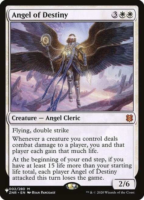 Angel of Destiny (PLST) (Foil) (#ZNR-2)