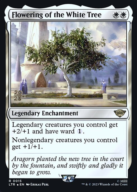 Flowering of the White Tree (PLTR) (Foil) (#15s)