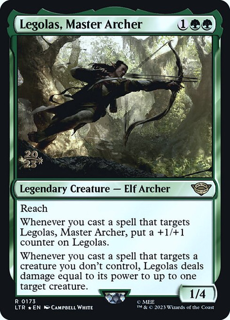 Legolas, Master Archer (PLTR) (Foil) (#173s)